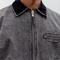 Camiel Fortgens Worker Jacket, Black Vintage Wash