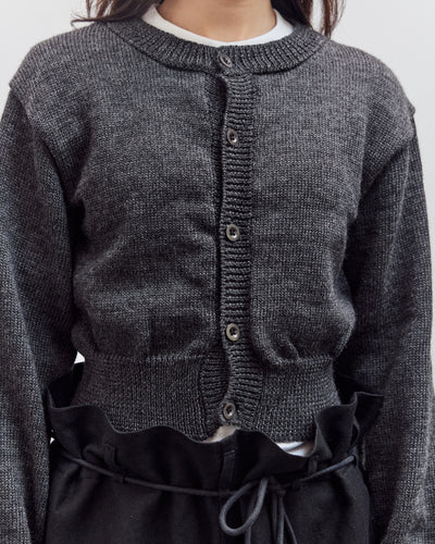 Caspa Cardigan, Charcoal