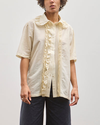 Cawley Dallas Shirt, Ecru