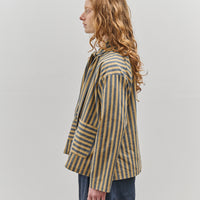 Cawley Dorothy Shirt, Mustard, Navy