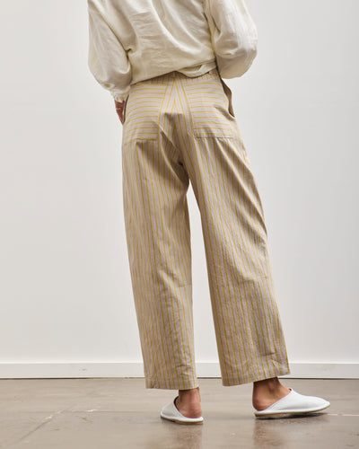 Cawley Georgia Trouser, Sun/Grey Stripe