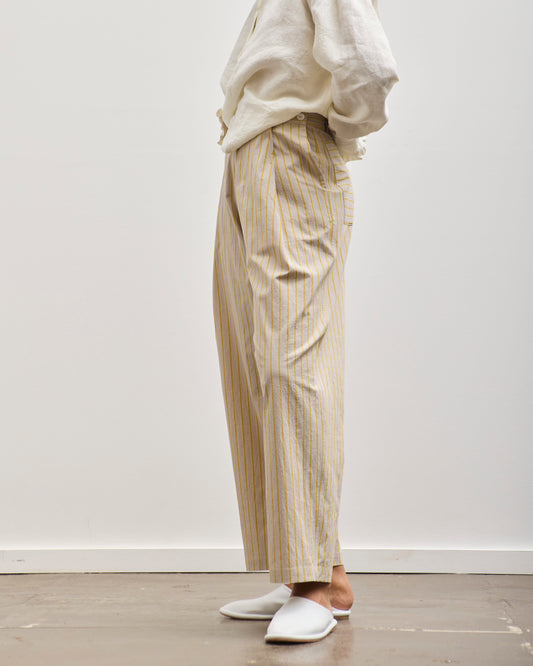 Cawley Georgia Trouser, Sun/Grey Stripe