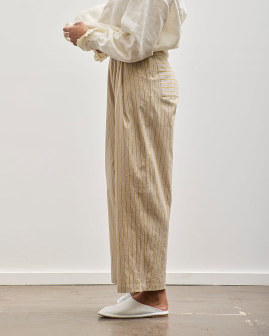 Cawley Georgia Trouser, Sun/Grey Stripe