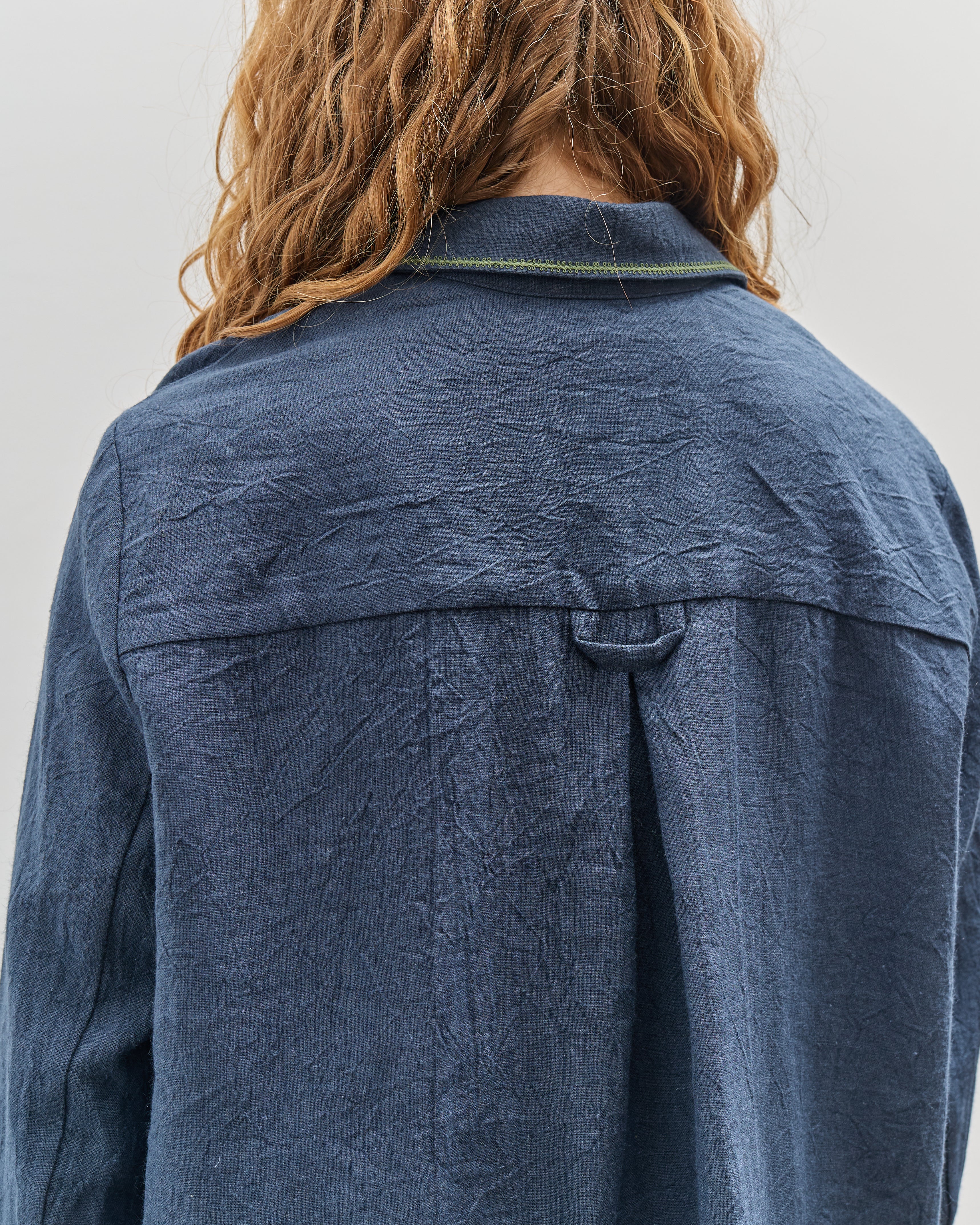 Cawley Japanese Stitch Lillie Jaket, Dark Indigo – Glasswing