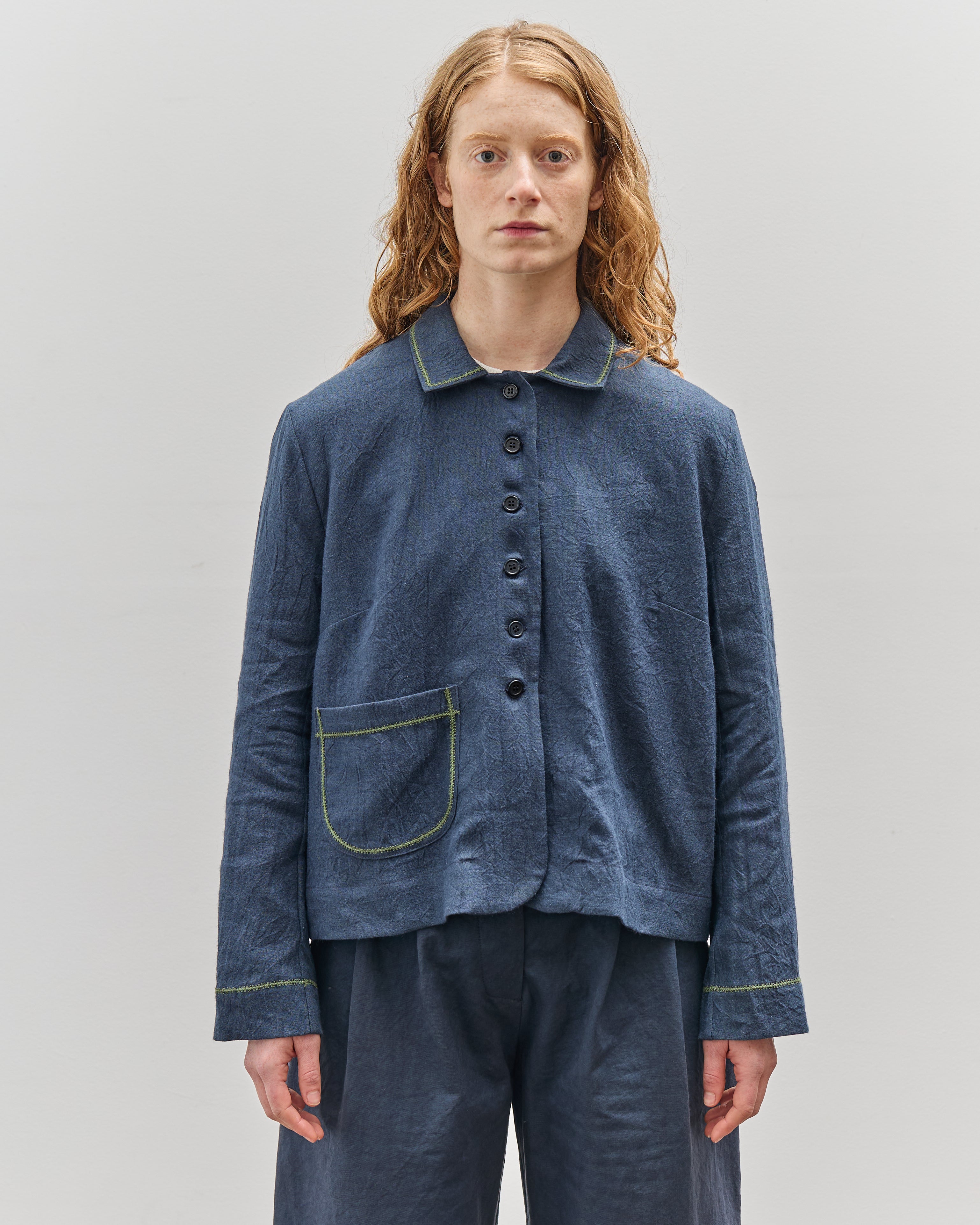 Cawley Japanese Stitch Lillie Jaket, Dark Indigo – Glasswing