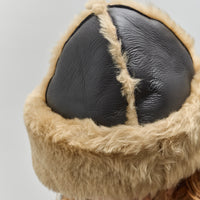 Cawley Leather Back Cap (Seam Out), Chocolate Tan