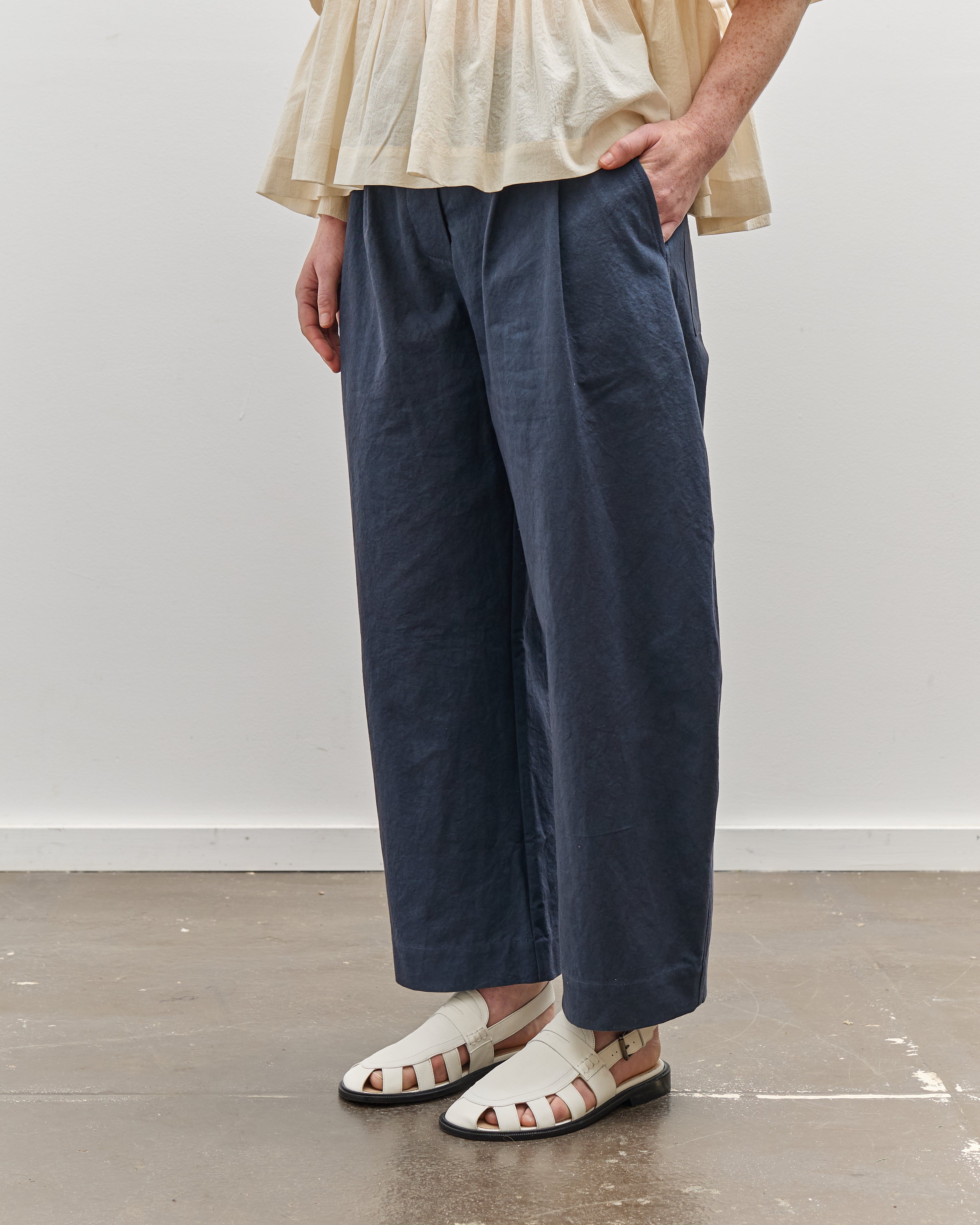 Cawley Robyn Trouser, Dark Navy – Glasswing