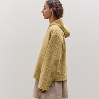 Cawley Jacquard Zip Up Hoody, Celery