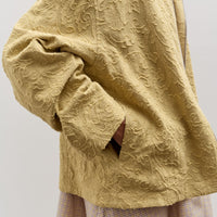 Cawley Jacquard Zip Up Hoody, Celery