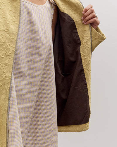Cawley Jacquard Zip Up Hoody, Celery
