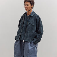 Suede Flying Jacket, Midnight