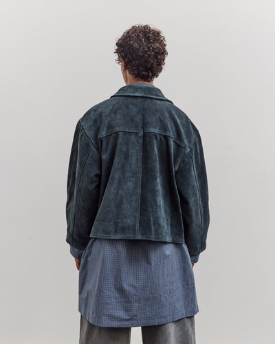 Suede Flying Jacket, Midnight