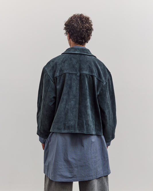Suede Flying Jacket, Midnight