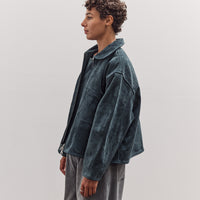 Suede Flying Jacket, Midnight
