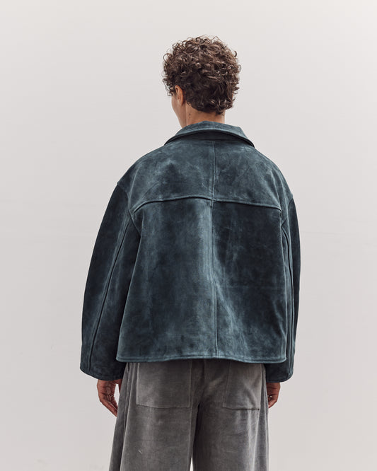 Suede Flying Jacket, Midnight