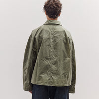 Waxed Cotton Flying Jacket, Sage