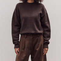 Cindy Crew Neck Jumper, Bark