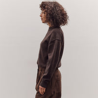 Cindy Crew Neck Jumper, Bark