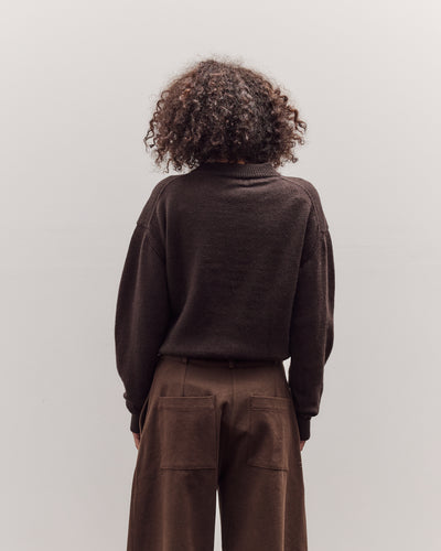 Cindy Crew Neck Jumper, Bark