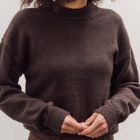 Cindy Crew Neck Jumper, Bark