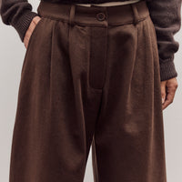 Gabardine Robyn Trouser, Espresso