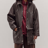 Sapple Goat Josie Parka Coat, Brown