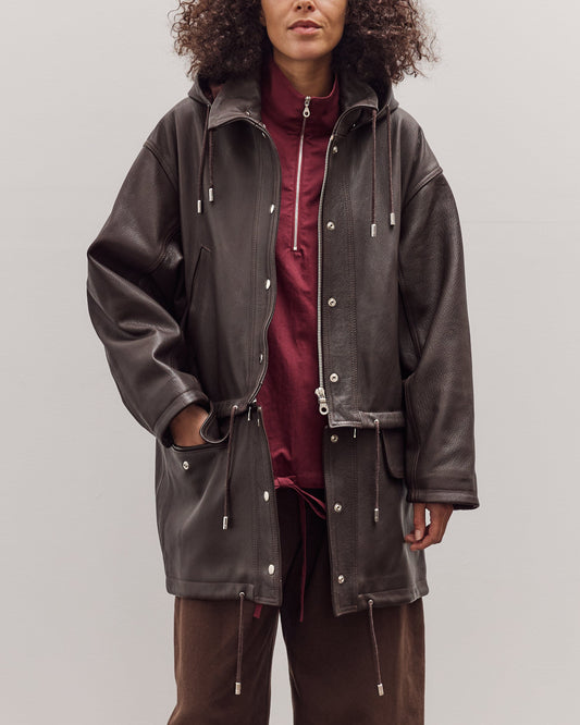 Sapple Goat Josie Parka Coat, Brown