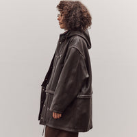 Sapple Goat Josie Parka Coat, Brown