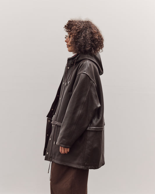 Sapple Goat Josie Parka Coat, Brown