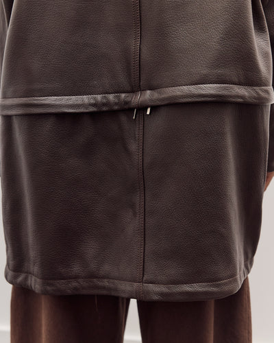 Sapple Goat Josie Parka Coat, Brown