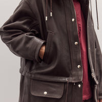 Sapple Goat Josie Parka Coat, Brown
