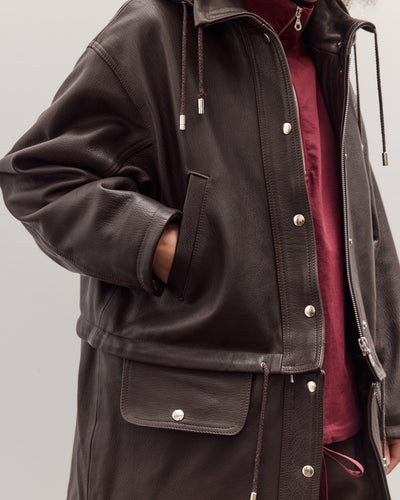 Sapple Goat Josie Parka Coat, Brown