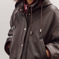 Sapple Goat Josie Parka Coat, Brown