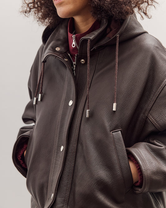 Sapple Goat Josie Parka Coat, Brown