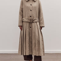 Italian Wool Willow Coat, Driftwood