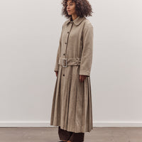Italian Wool Willow Coat, Driftwood