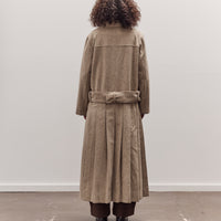 Italian Wool Willow Coat, Driftwood