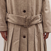 Italian Wool Willow Coat, Driftwood
