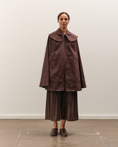 Cawley British Dry Oilskin Etta Cape, Moss