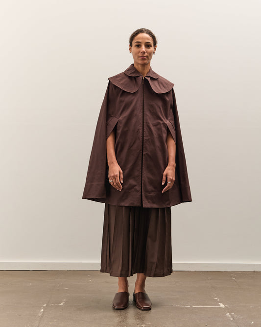 Cawley British Dry Oilskin Etta Cape, Moss