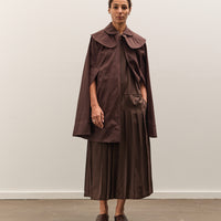Cawley British Dry Oilskin Etta Cape, Moss