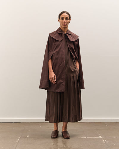 Cawley British Dry Oilskin Etta Cape, Moss