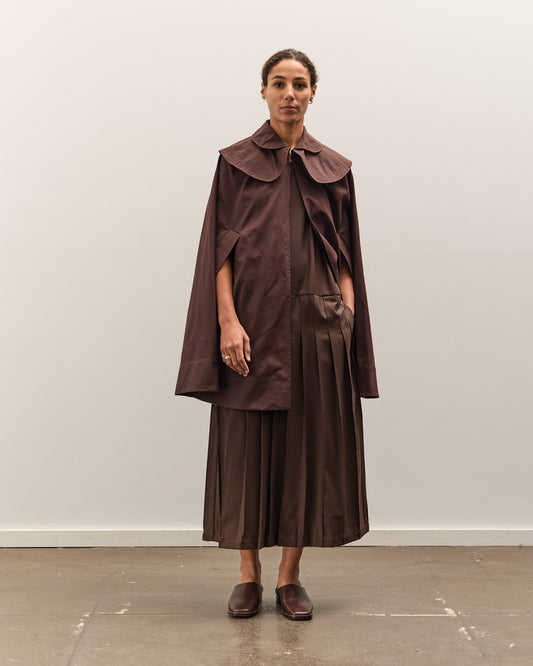 Cawley British Dry Oilskin Etta Cape, Moss