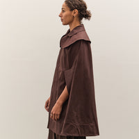 Cawley British Dry Oilskin Etta Cape, Moss