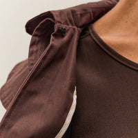 Cawley British Dry Oilskin Etta Cape, Moss