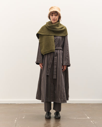 Cawley British Merino Wool Scarf, Moss