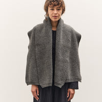 Cawley British Merino Wool Scarf, Slate