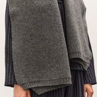 Cawley British Merino Wool Scarf, Slate