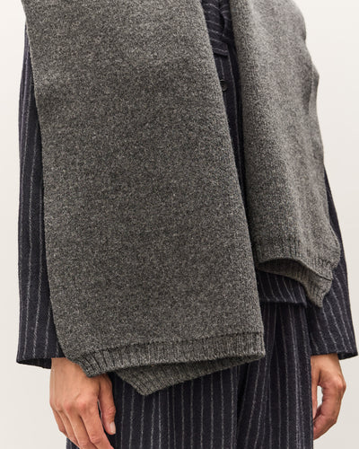 Cawley British Merino Wool Scarf, Slate