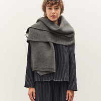Cawley British Merino Wool Scarf, Slate